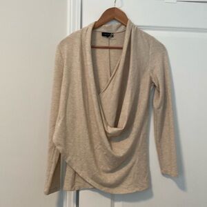 1. State Thin Draped Sweater